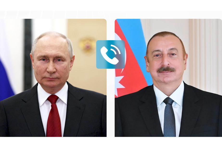 Rusiya Prezidenti Vladimir Putin Prezident İlham Əliyevə doğum günü münasibətilə zəng edib