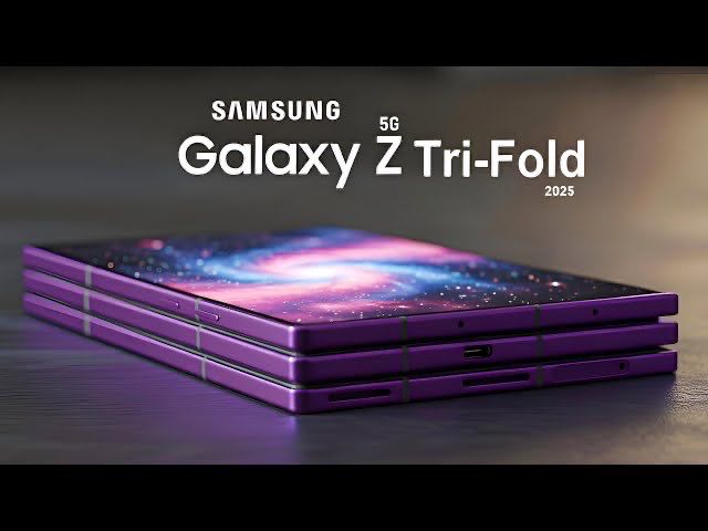 Samsung Galaxy Z TriFold ilə üçqat qatlana bilən telefonlarda yeni dövr - FOTO