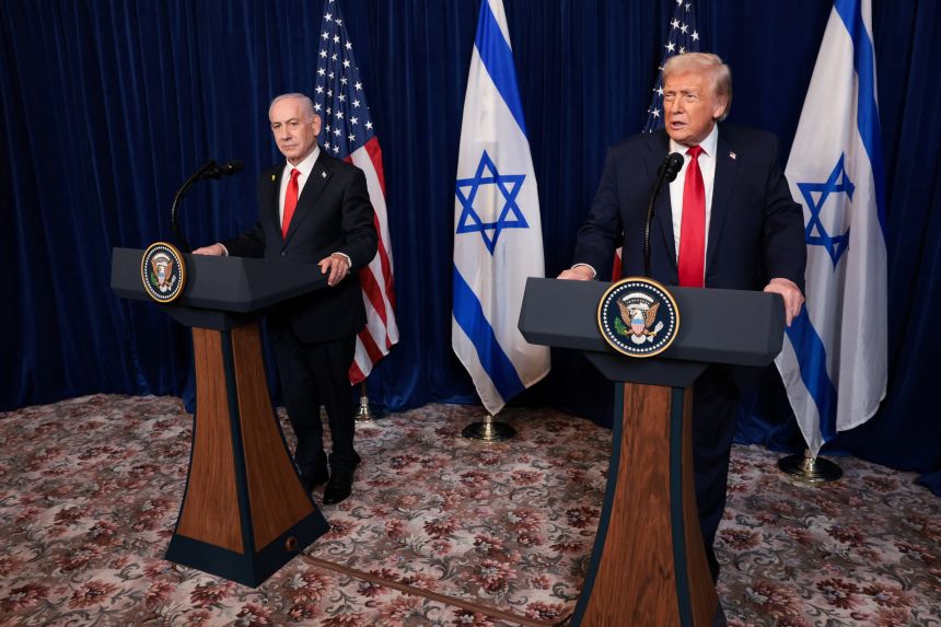 Donald Tramp Netanyahu ilə danışıqlardan sonra HƏMAS-ı silahı yerə qoymadığı təqdirdə ağır nəticələrlə hədələyib