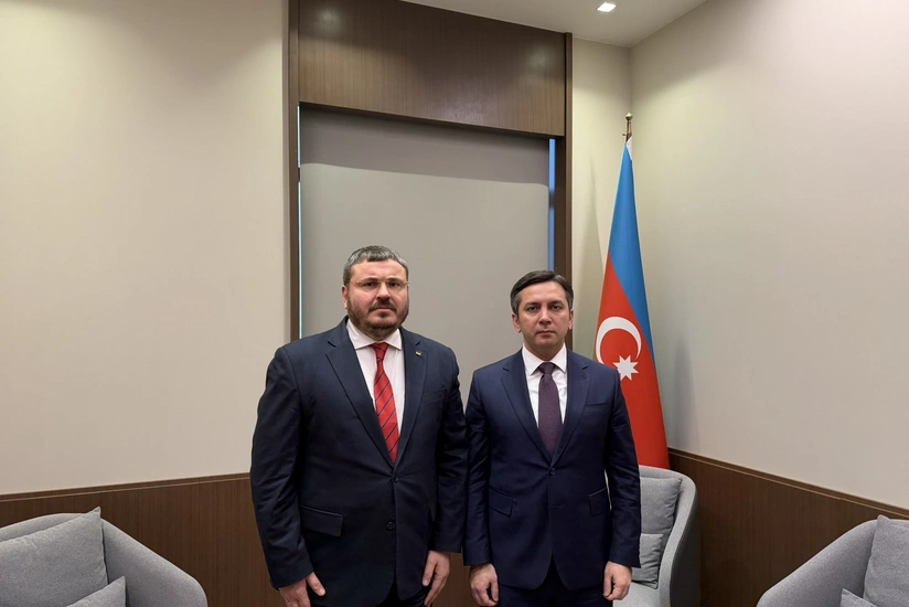 Yalçın Rəfiyev Ukrayna səfiri ilə ikitərəfli əməkdaşlığı müzakirə edib