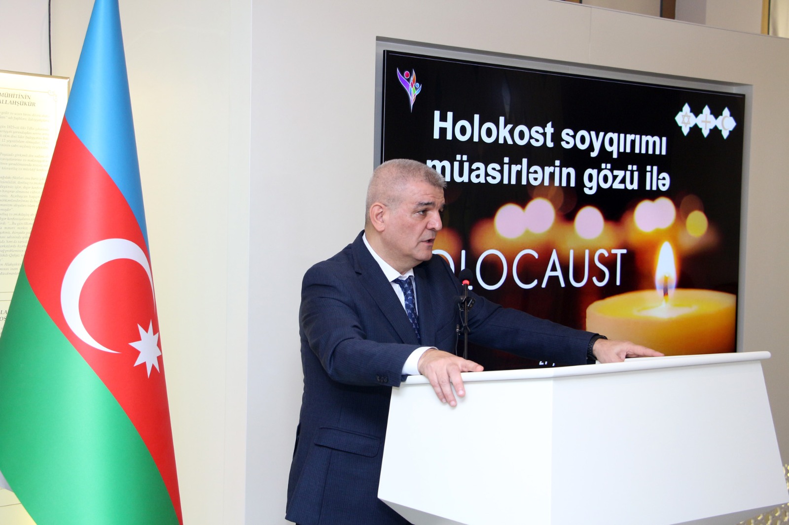 “Holokost soyqırımı müasirlərin gözü ilə” adlı tədbir keçirilib - FOTO