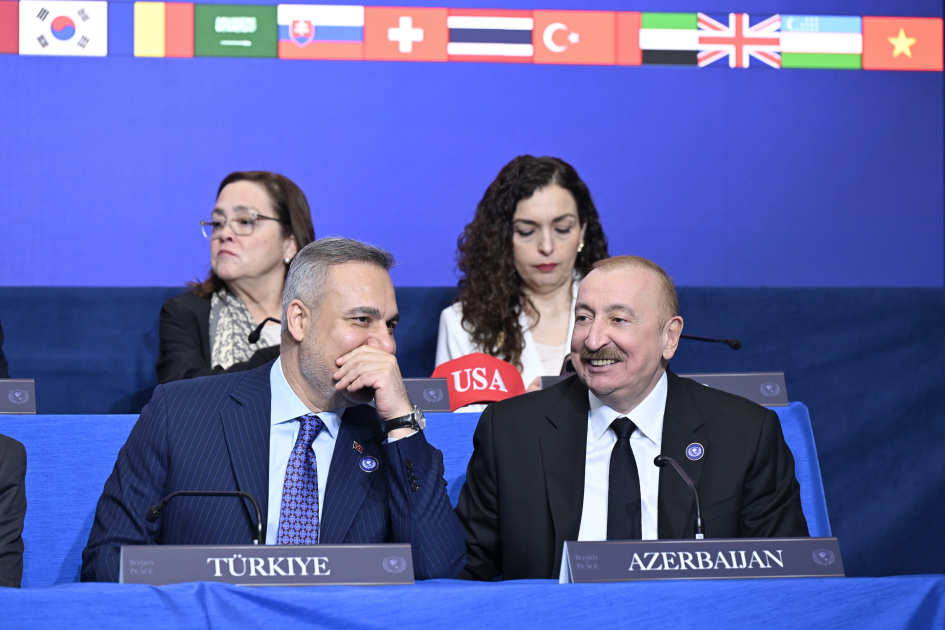 Prezident İlham Əliyev Vaşinqtonda Sülh Şurasının ilk iclasında iştirak edib - YENİLƏNİB-3
