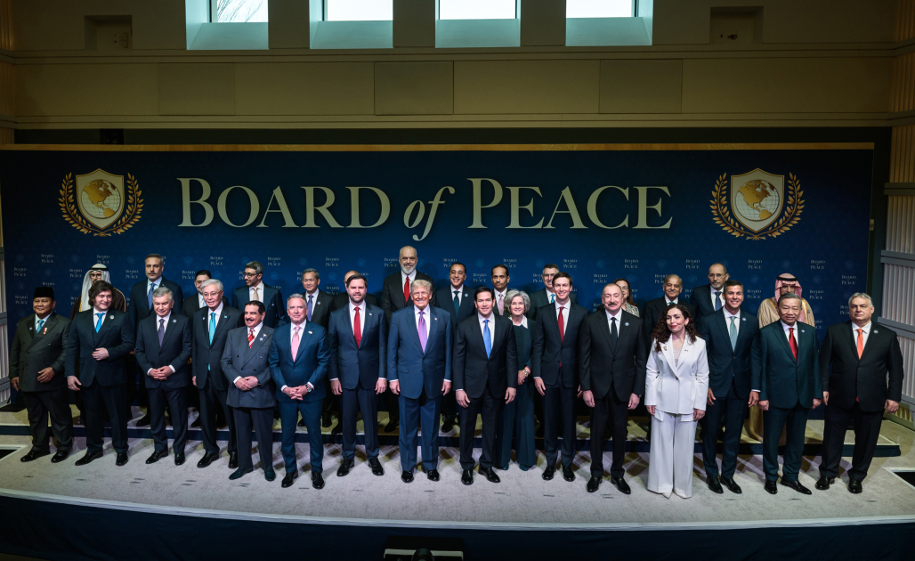 Prezident İlham Əliyev Vaşinqtonda Sülh Şurasının ilk iclasında iştirak edib - YENİLƏNİB-3
