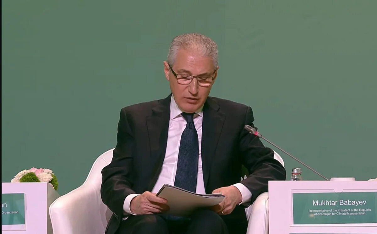 Muxtar Babayev: "Xəzərdə sürətli dayazlaşmaya qarşı tədbirlər görülməlidir"