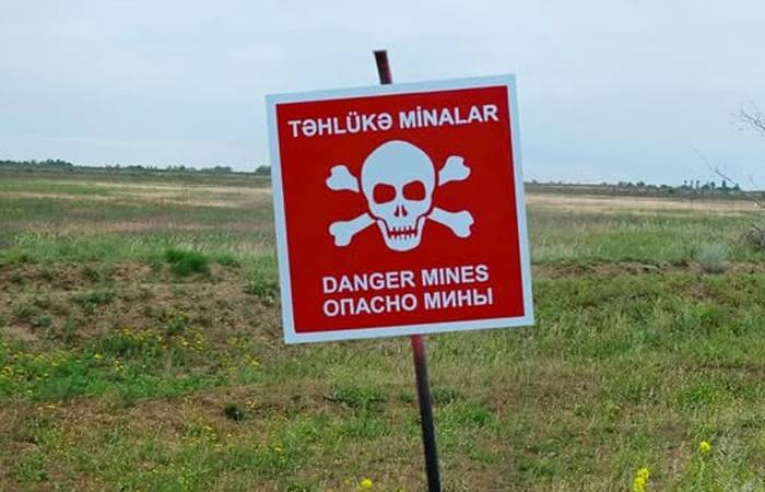 Ötən həftə 1593,1 hektar ərazi minalardan təmizlənib