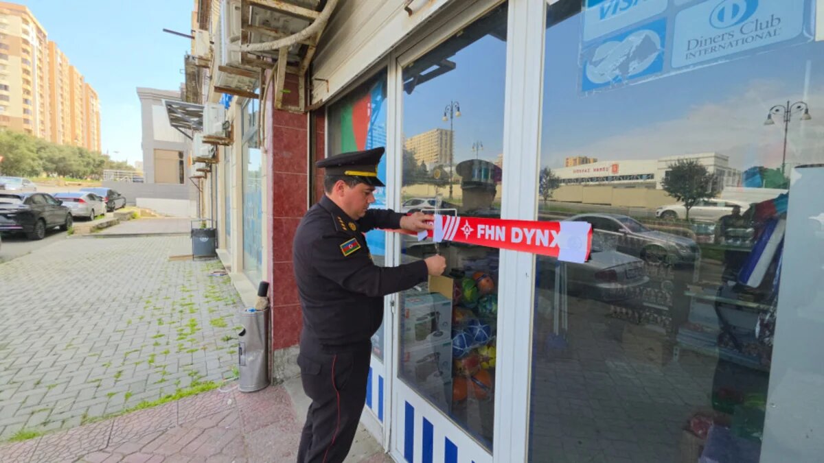 Bakıda ərzaq məhsullarının topdansatış mağazasının fəaliyyəti dayandırılıb