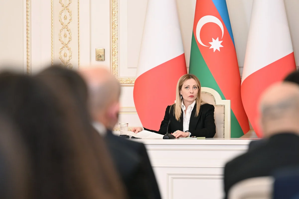 Corcia Meloni: Roma Bakı ilə uzunmüddətli tərəfdaşlığı hədəfləyir