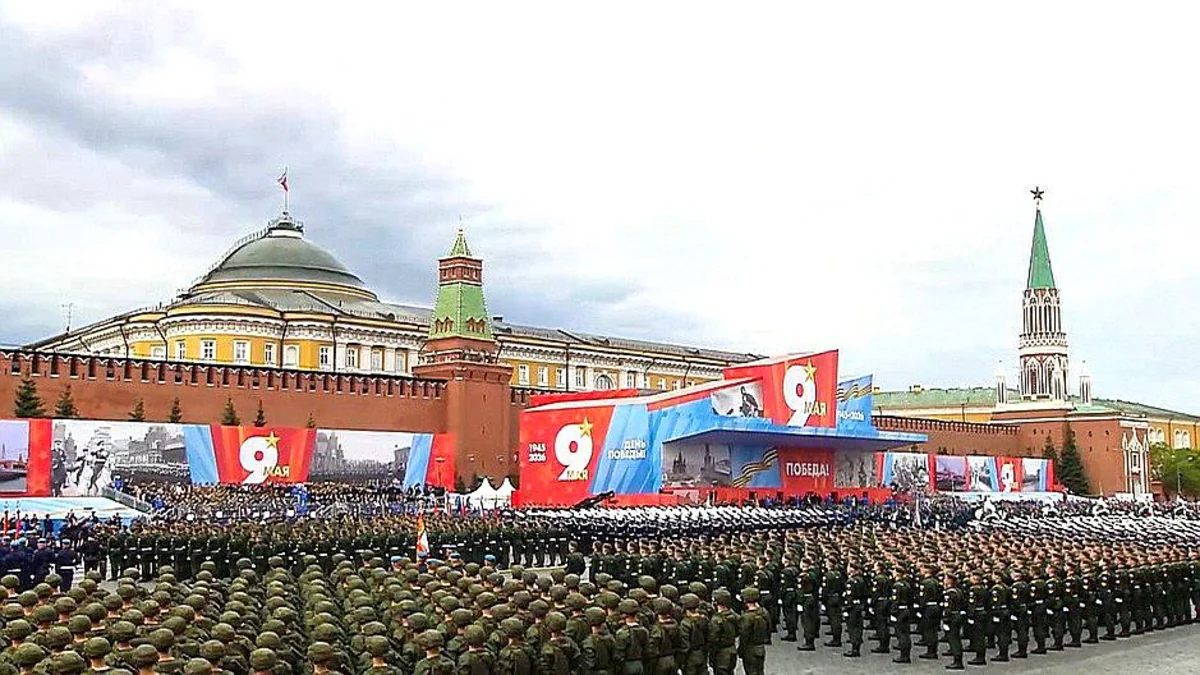     Moskvada Qələbə Günü tədbirləri çərçivəsində parad təşkil edilib