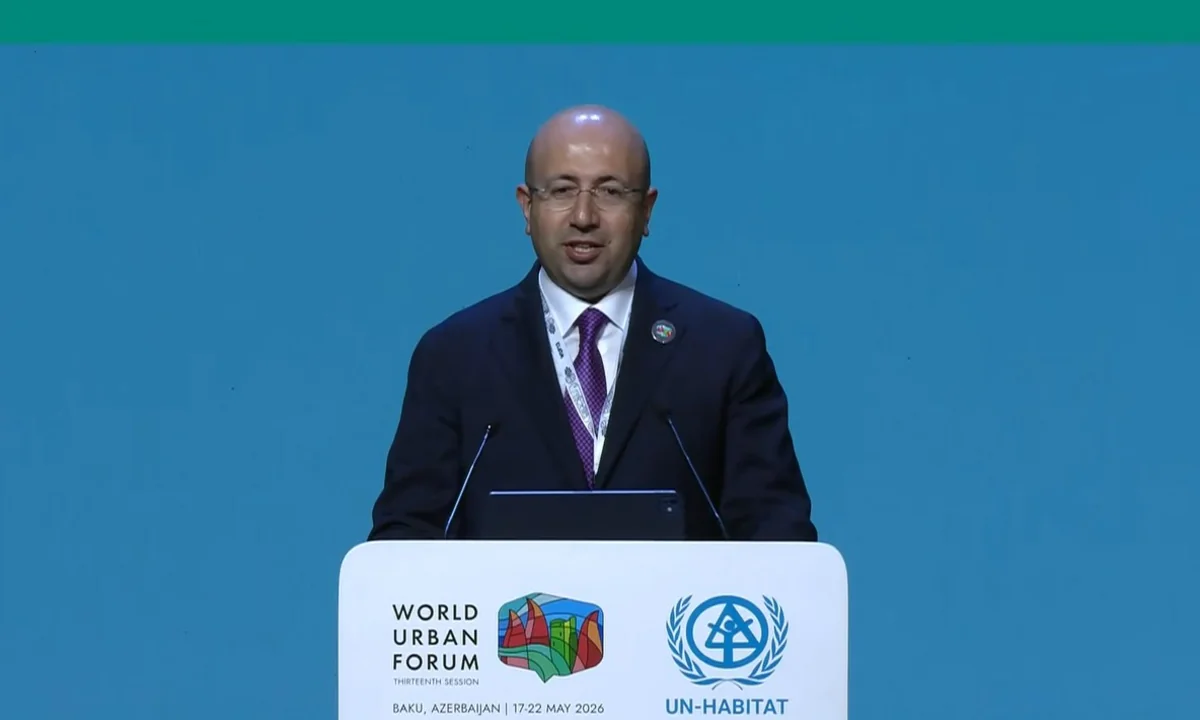 Anar Quliyev WUF13 forumunun əhəmiyyətini vurğulayıb